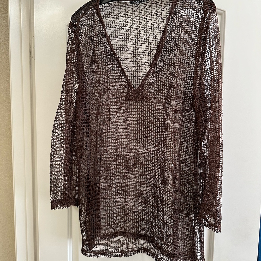 Cover up or see through top that you. An add a tank under